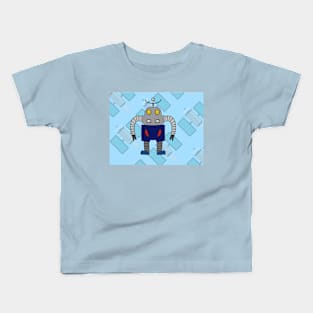 March Satellite Robot Kids T-Shirt